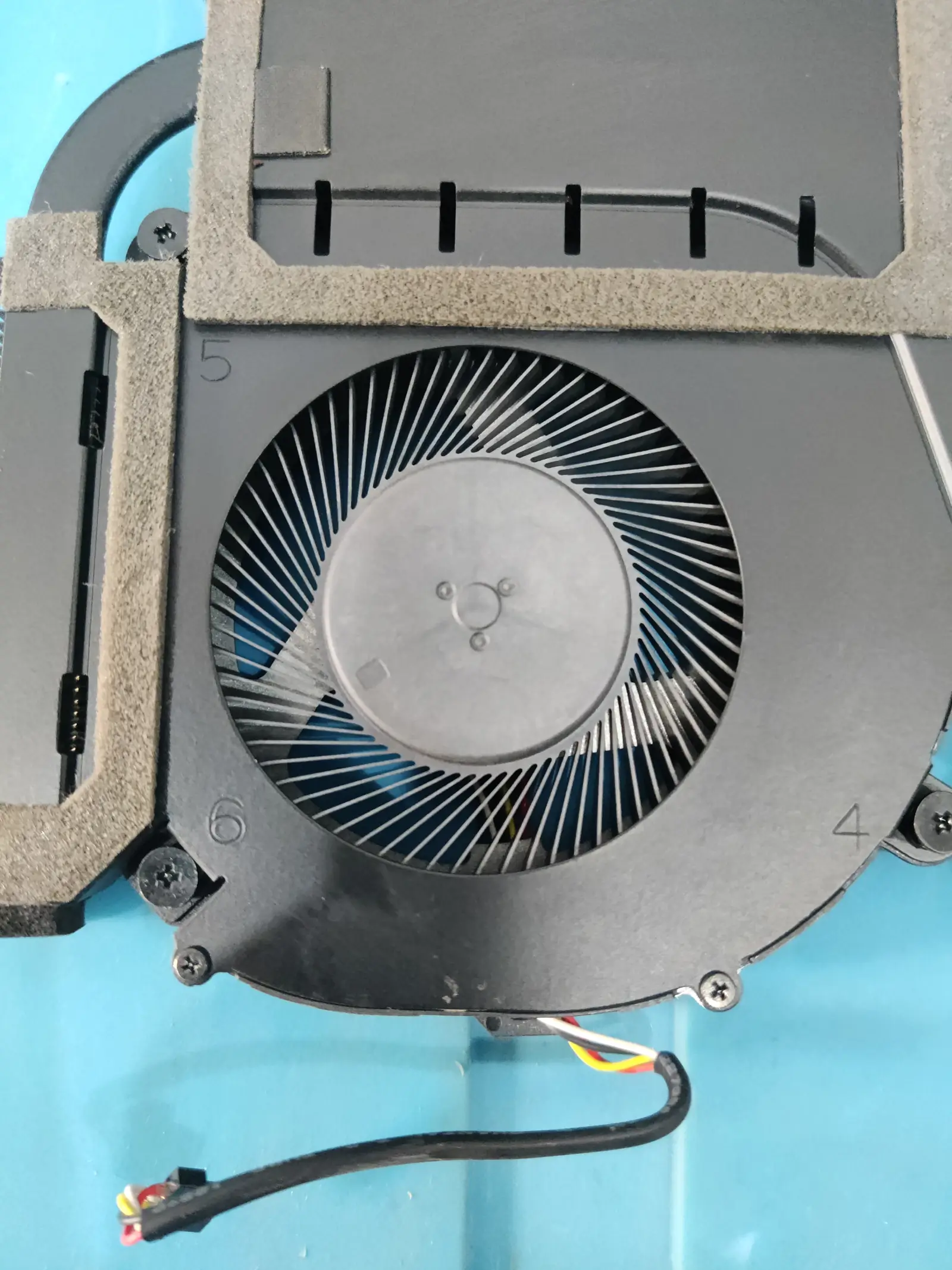 孝感七彩虹游戏笔记本电脑清灰更换导热硅脂全程当面拆机操作