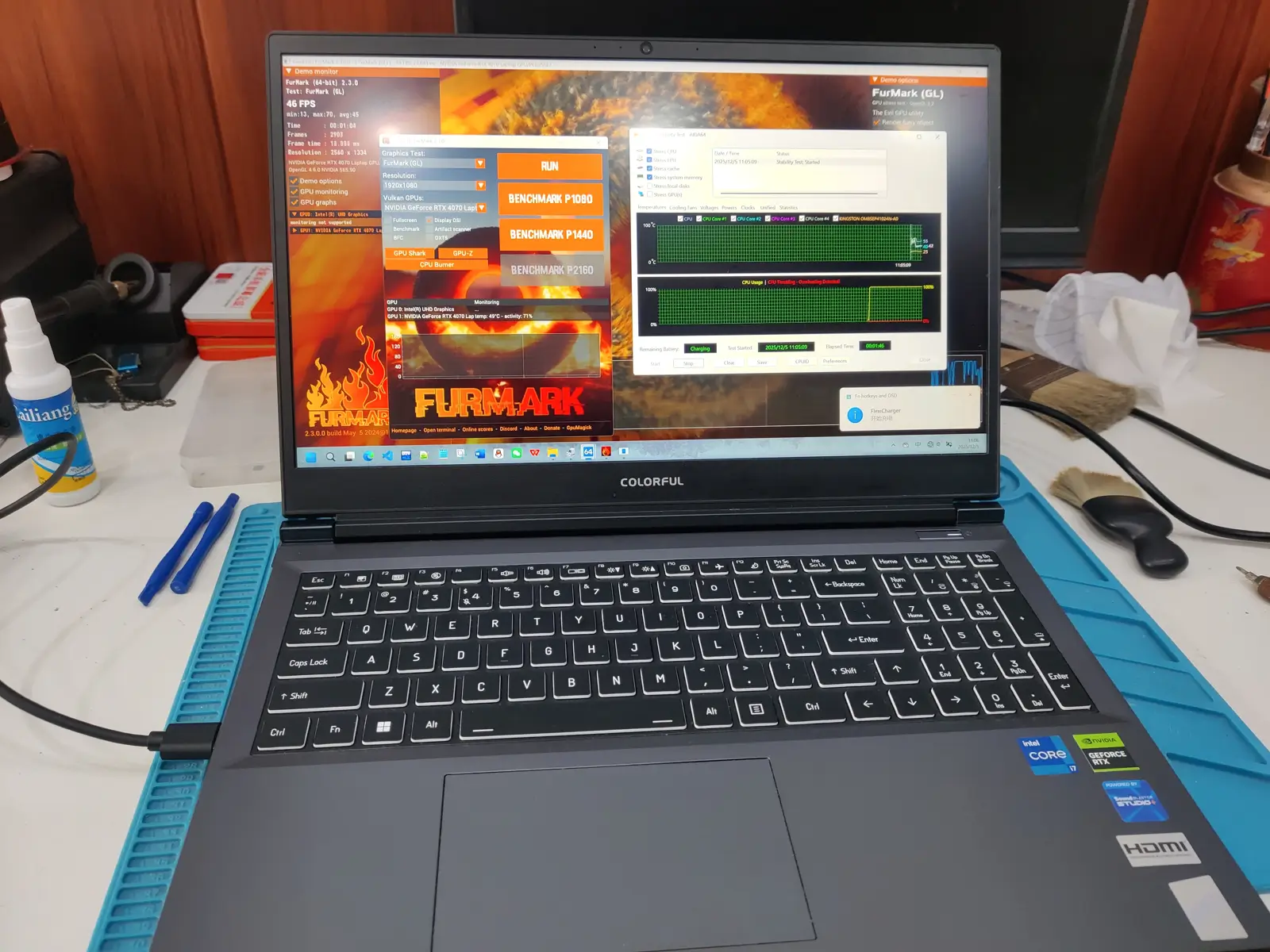 孝感电脑清灰更换导热硅脂全程当面拆机操作