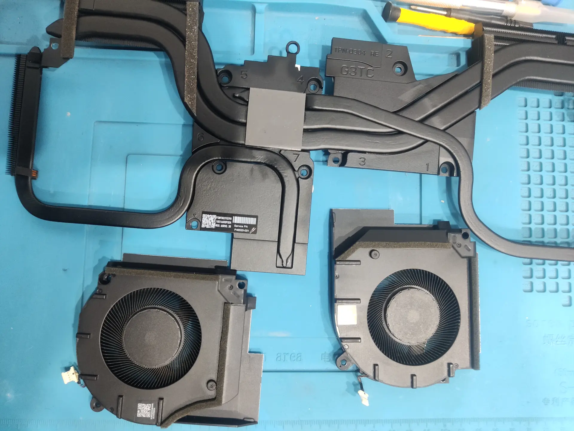 孝感惠普游戏笔记本清灰换硅脂全程当面操作