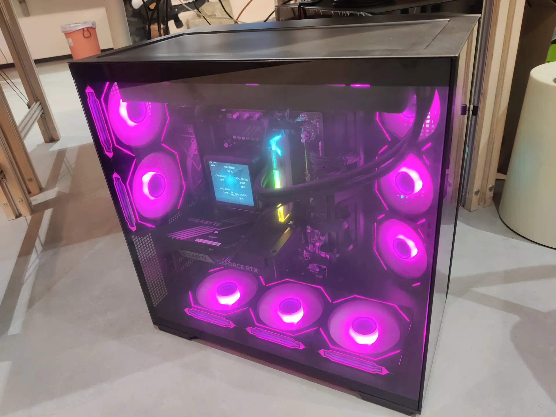 孝感电脑装机上门电脑组装案例分享