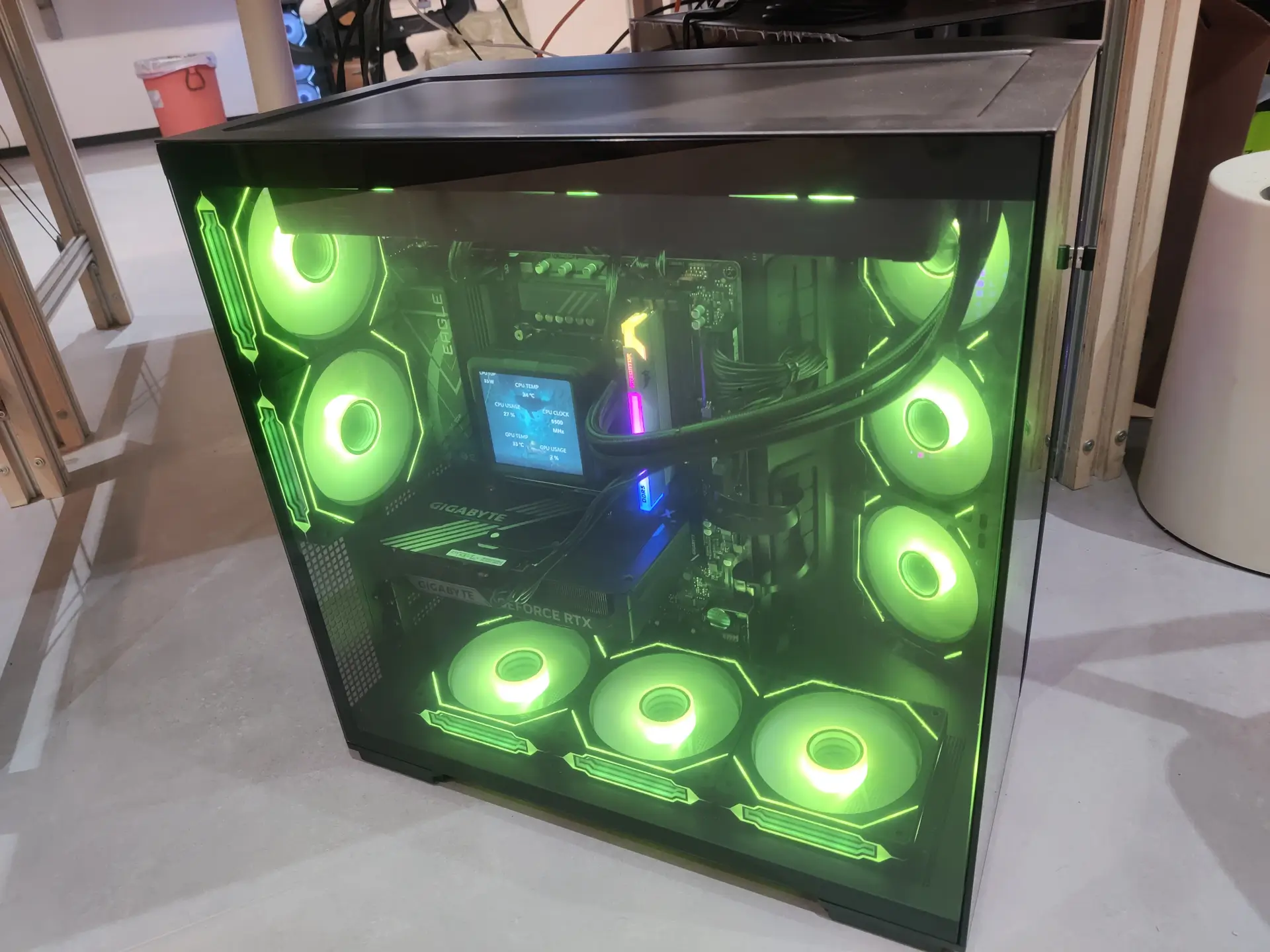 孝感电脑装机上门电脑组装案例分享