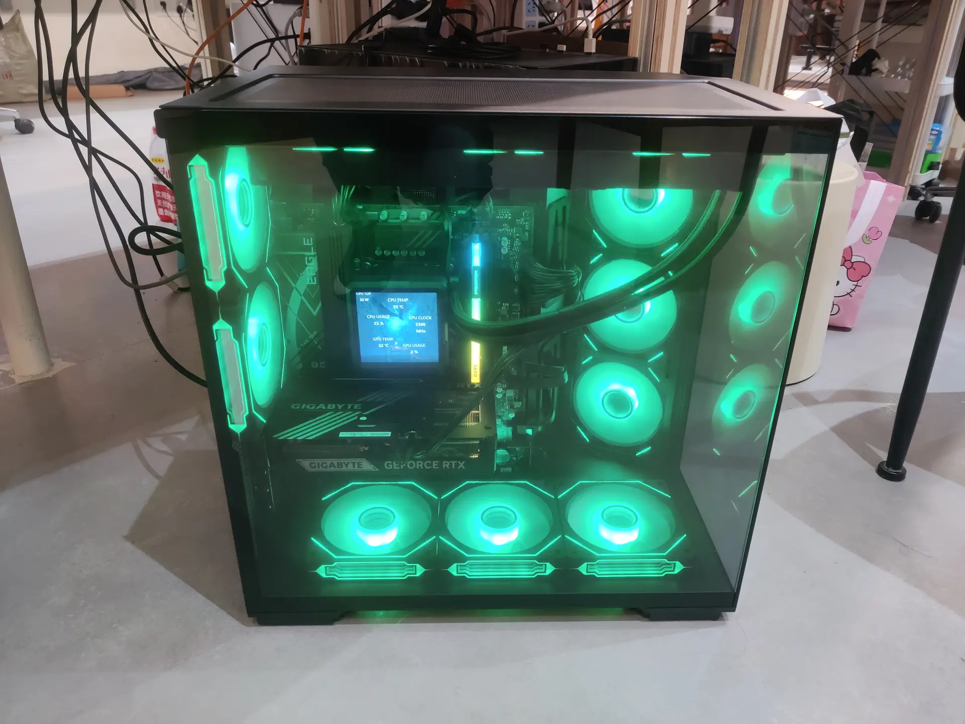 孝感电脑装机上门电脑组装案例分享