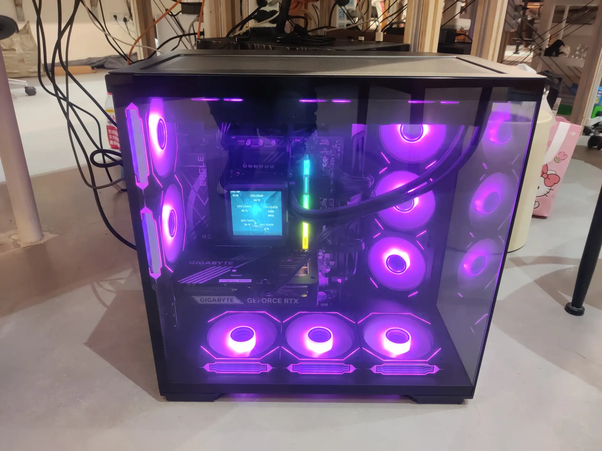 孝感电脑装机上门电脑组装案例分享