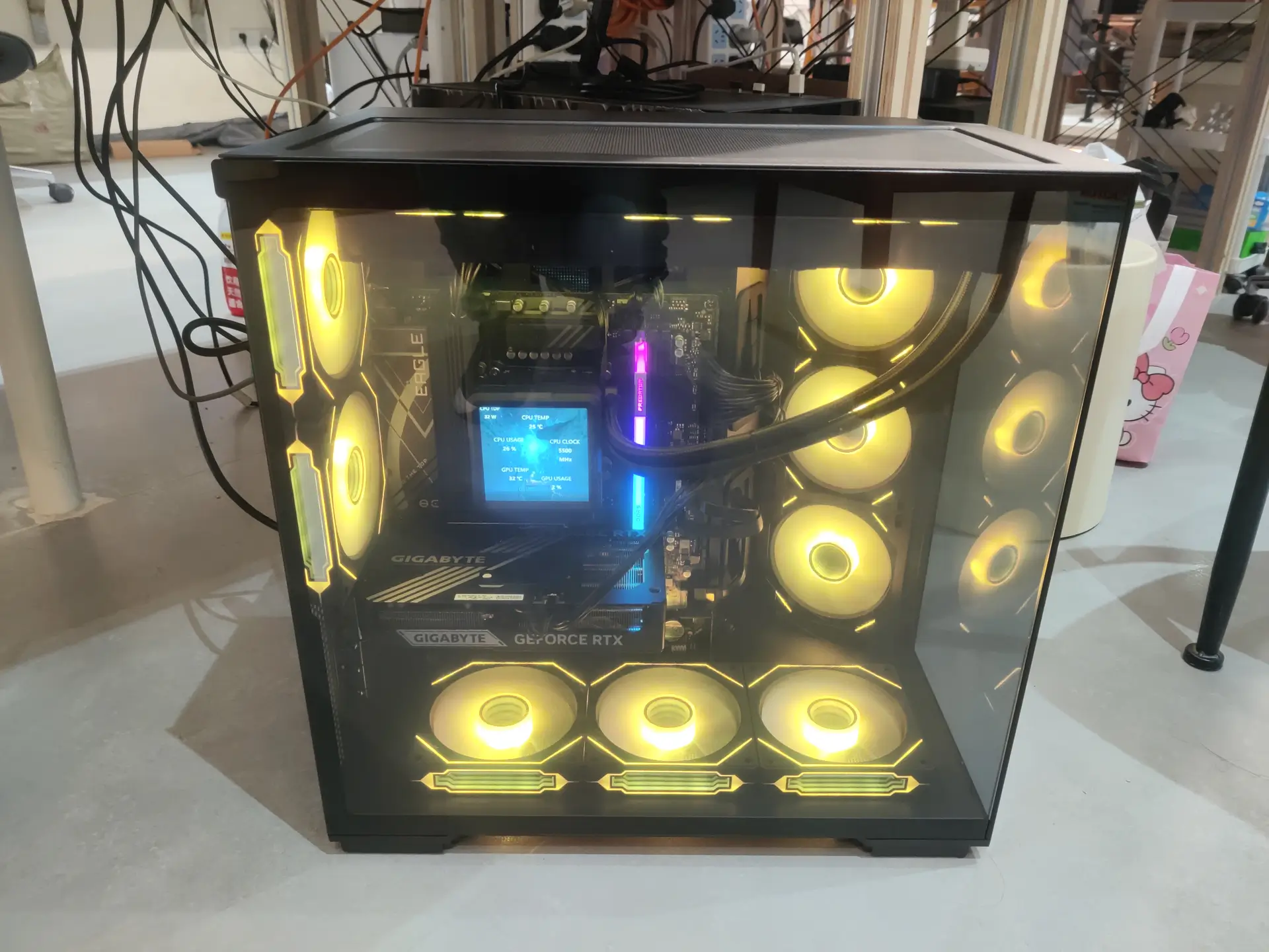 孝感电脑装机上门电脑组装案例分享