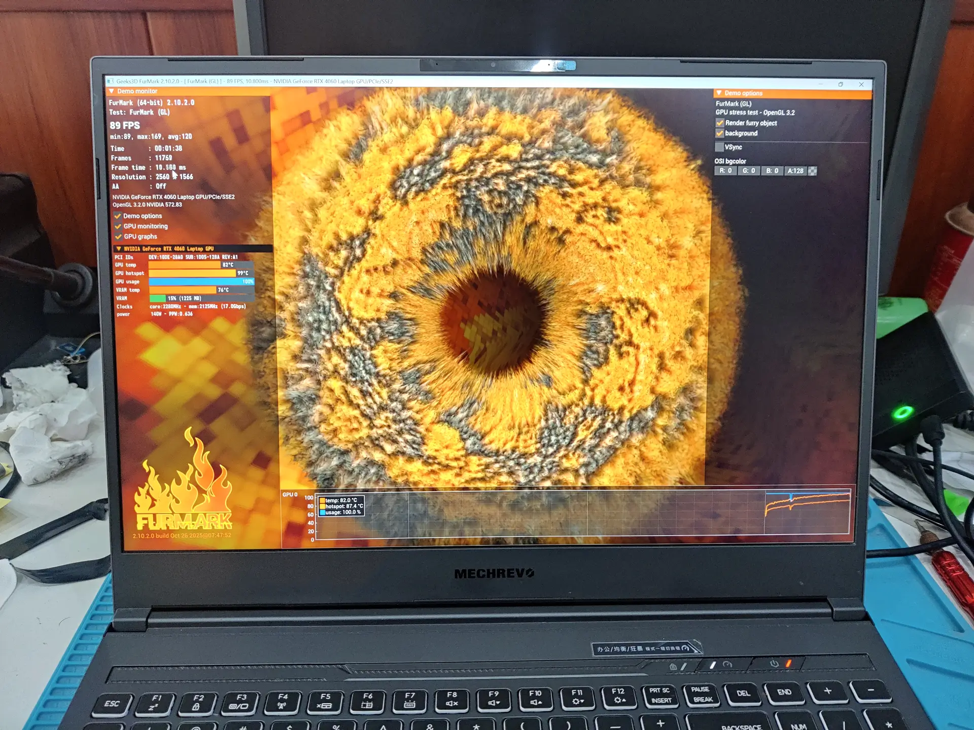 孝感游戏笔记本电脑清灰更换硅脂烤机测试