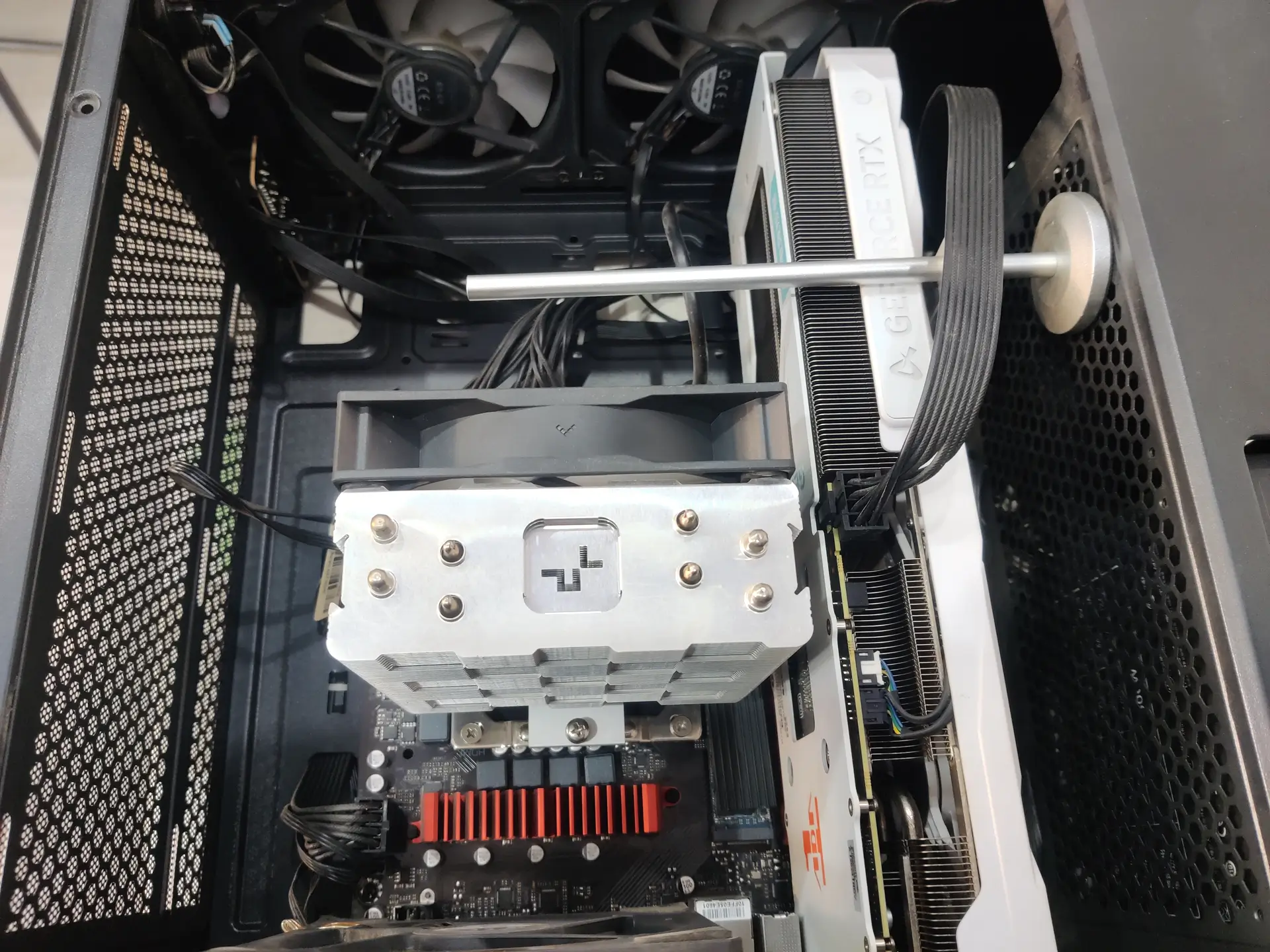 孝感台式机电脑清灰换硅脂当面操作