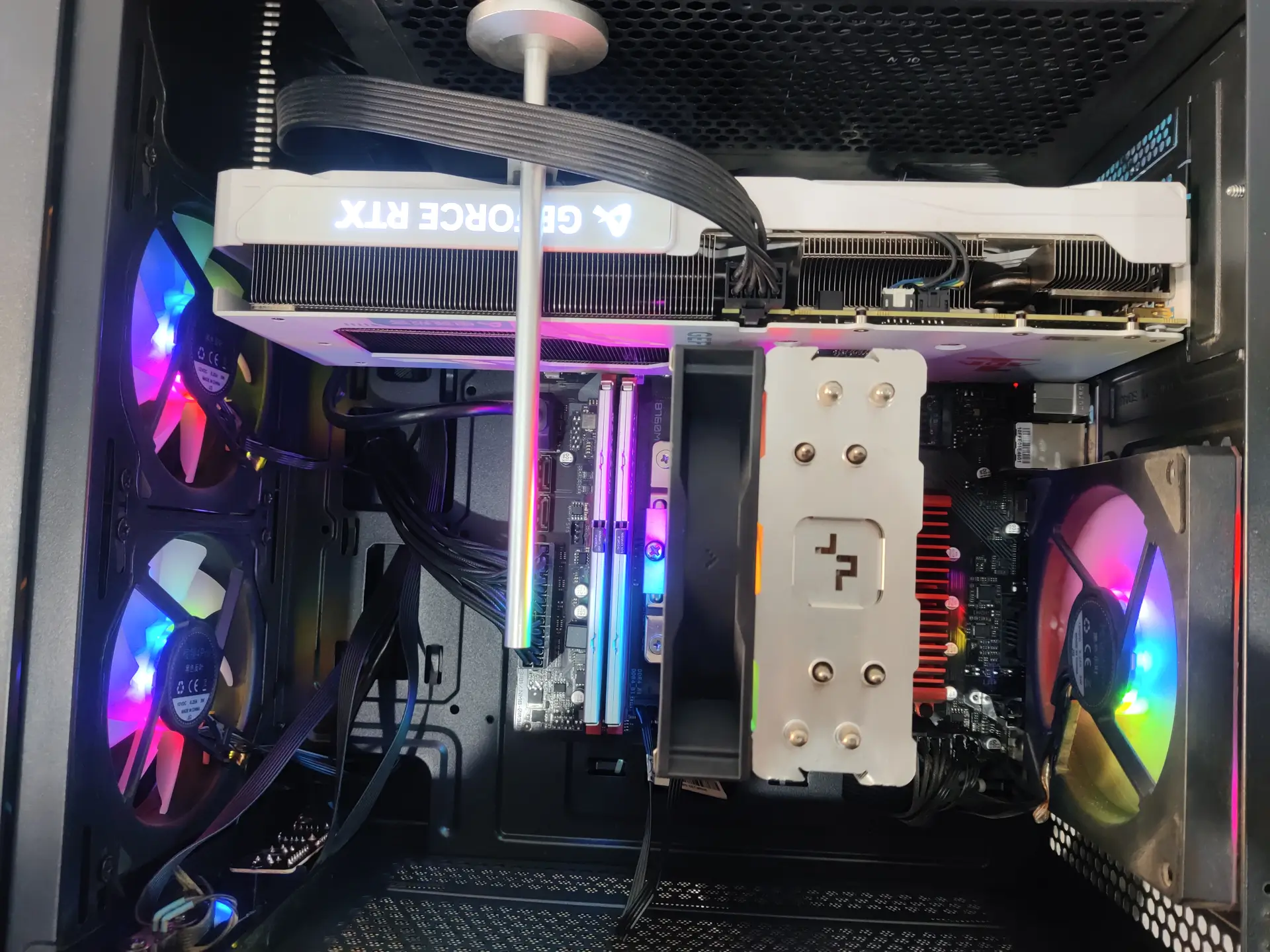 孝感台式机电脑清灰换硅脂当面操作