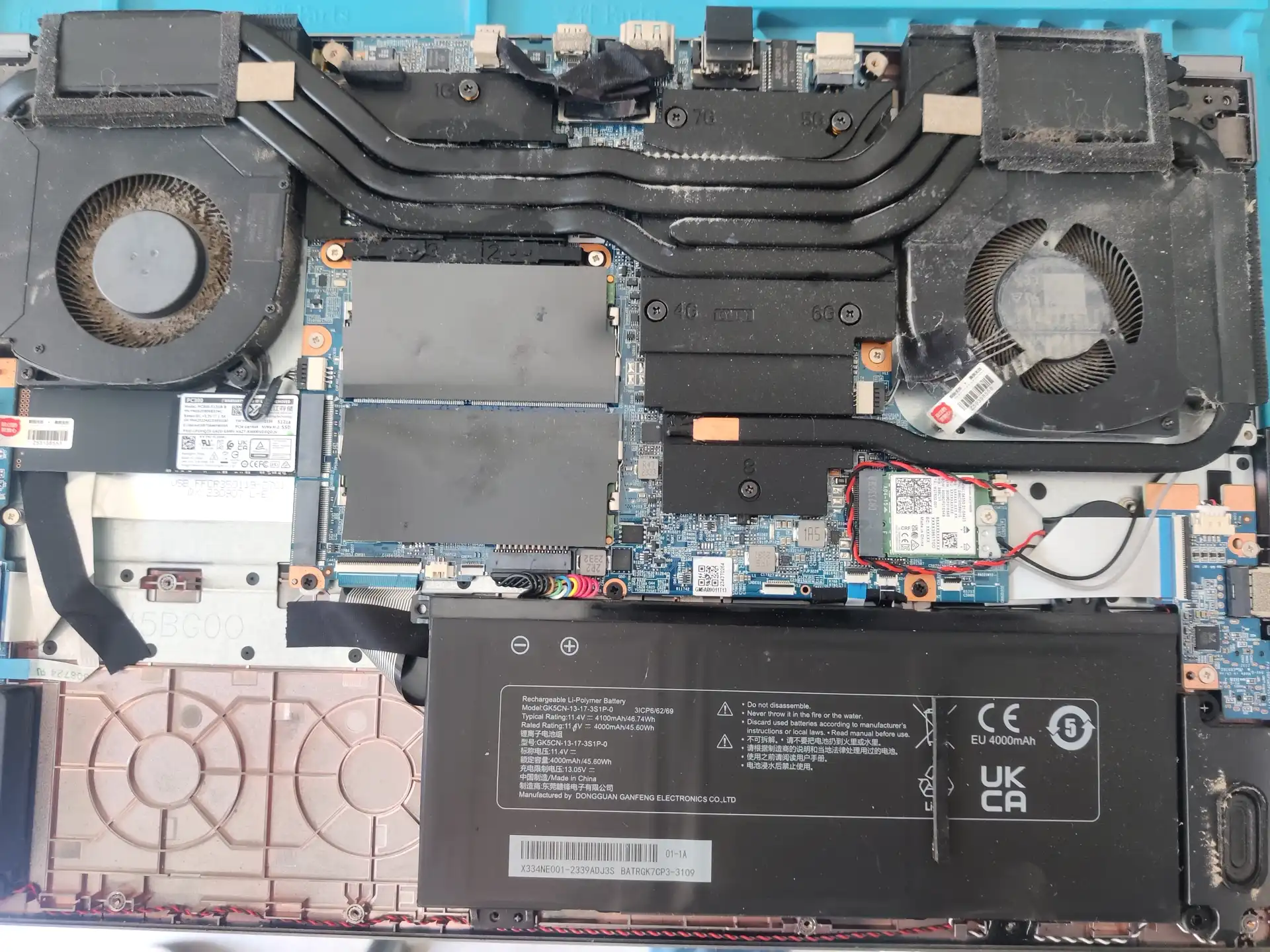 全程当面操作孝感游戏笔记本电脑清灰更换导热硅脂