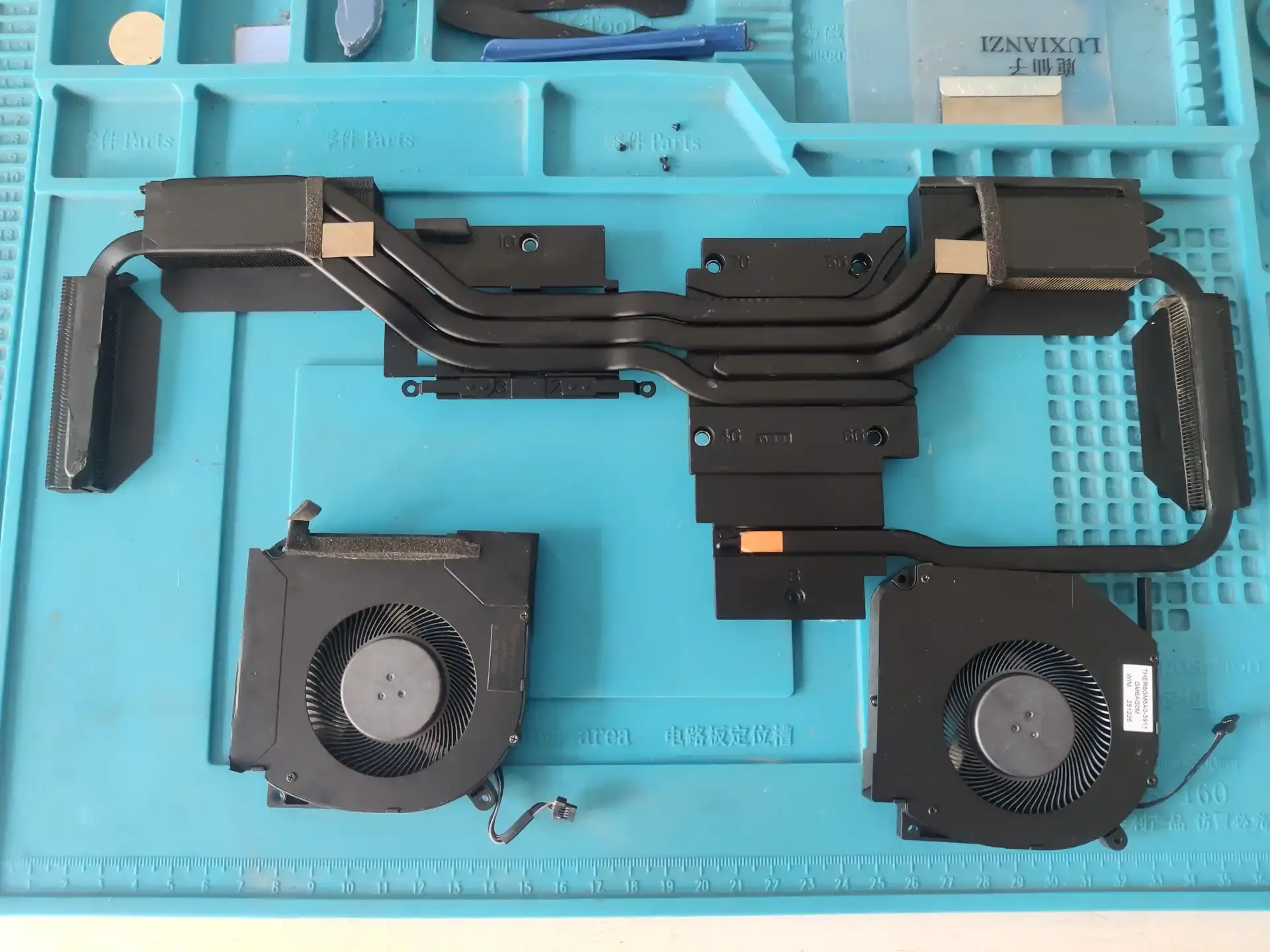 全程当面操作孝感游戏笔记本电脑清灰更换导热硅脂