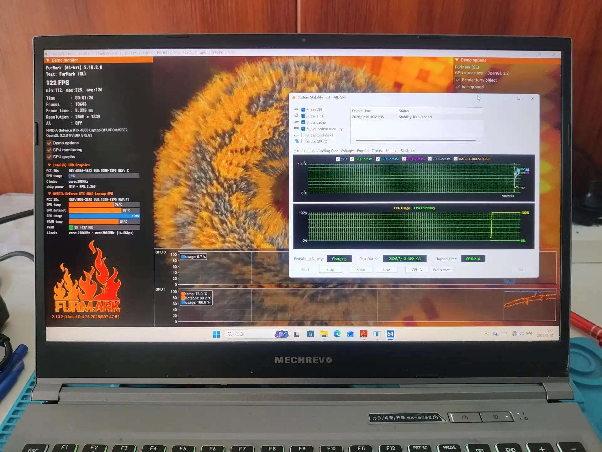 全程当面操作孝感游戏笔记本电脑清灰更换导热硅脂