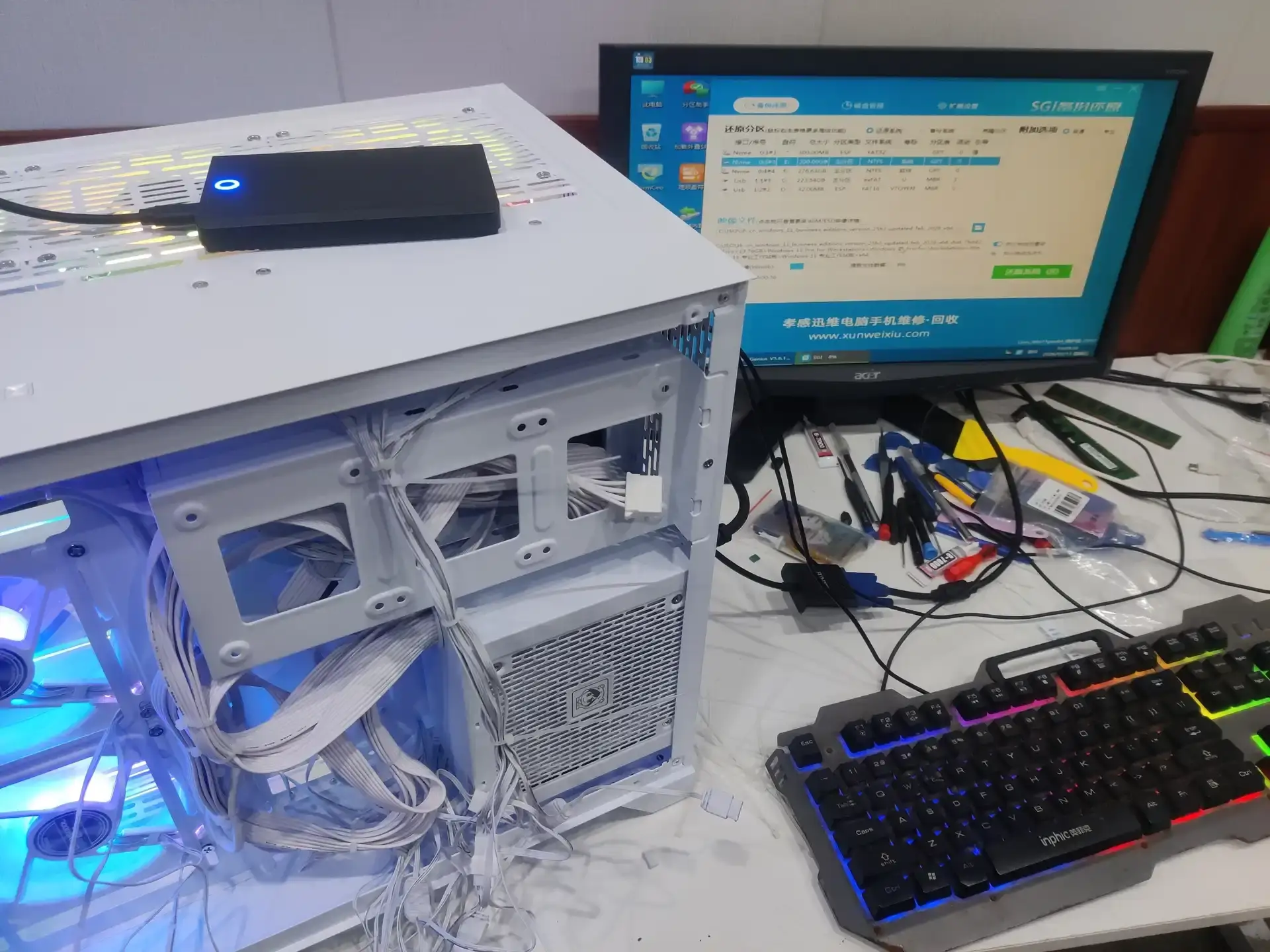 孝感专业上门电脑装机组装电脑维修