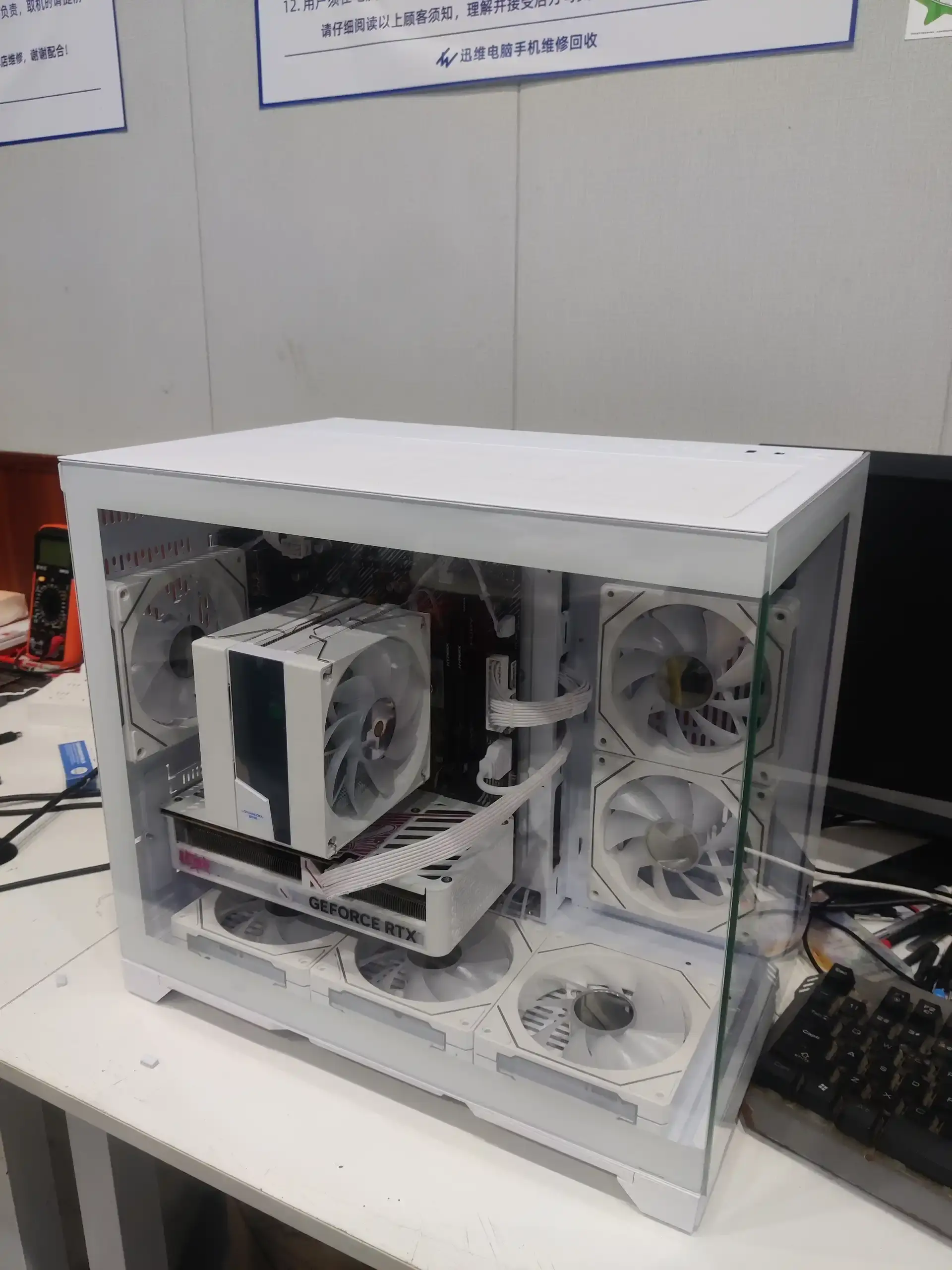 孝感电脑装机：顾客自购全套电脑配件到店组装电脑