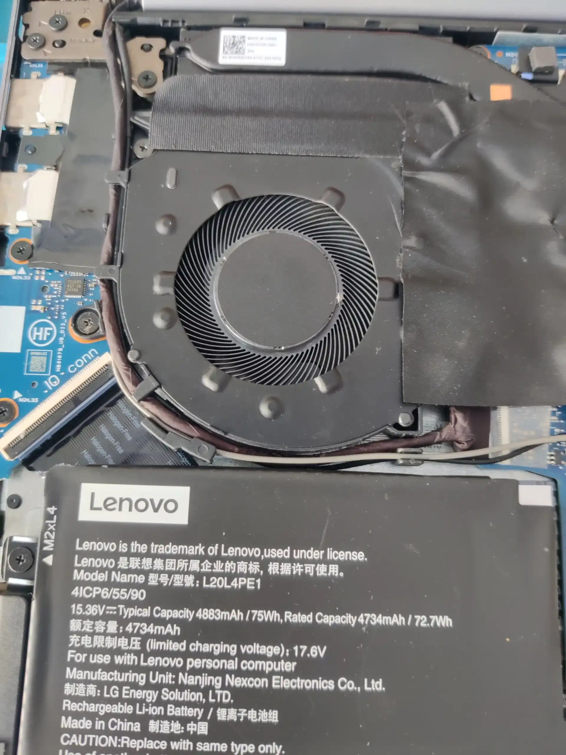 孝感联想thinkbook笔记本电脑清灰换硅脂全程当面操作