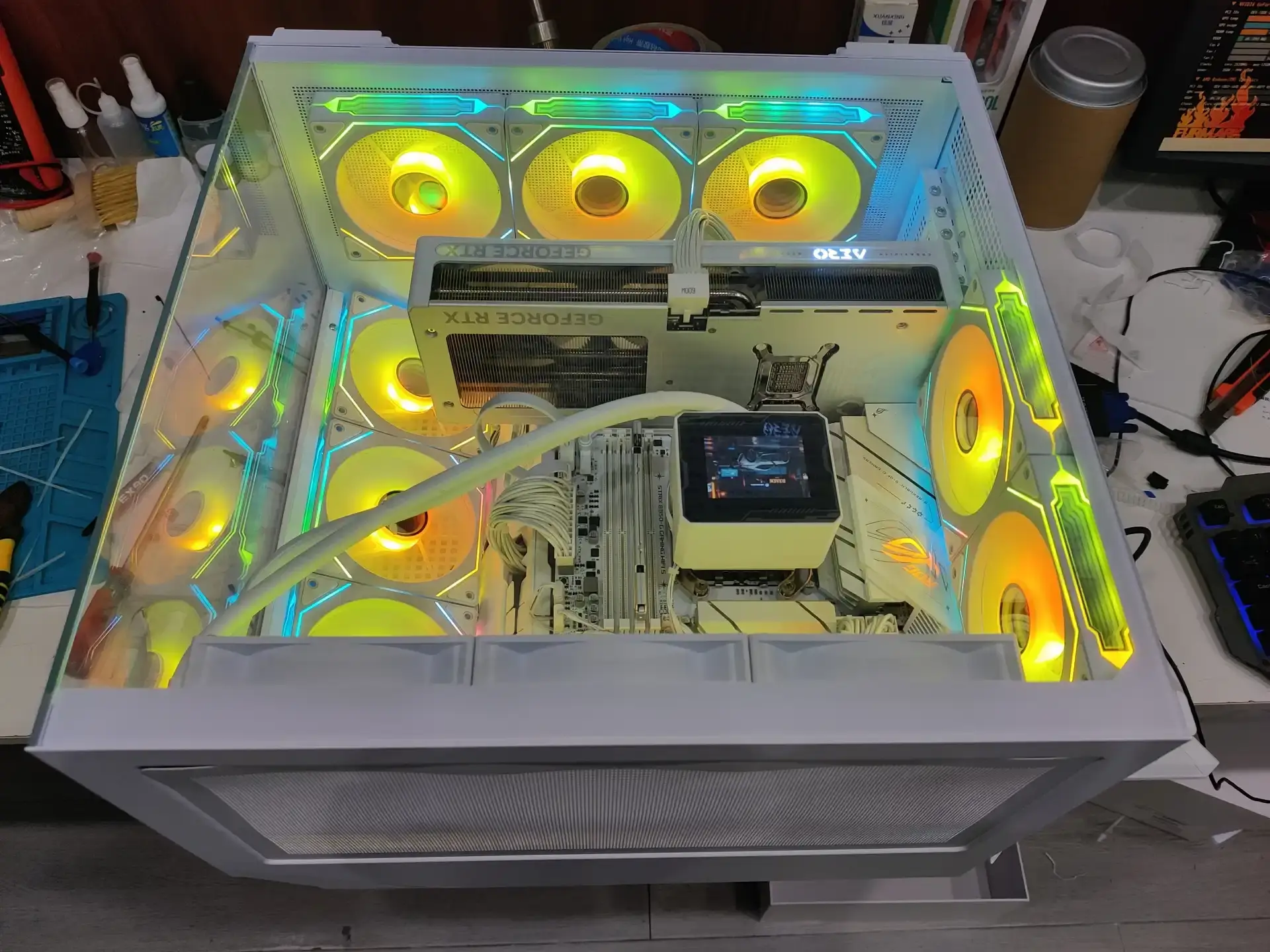 孝感电脑装机：顾客自购配件到店组装电脑