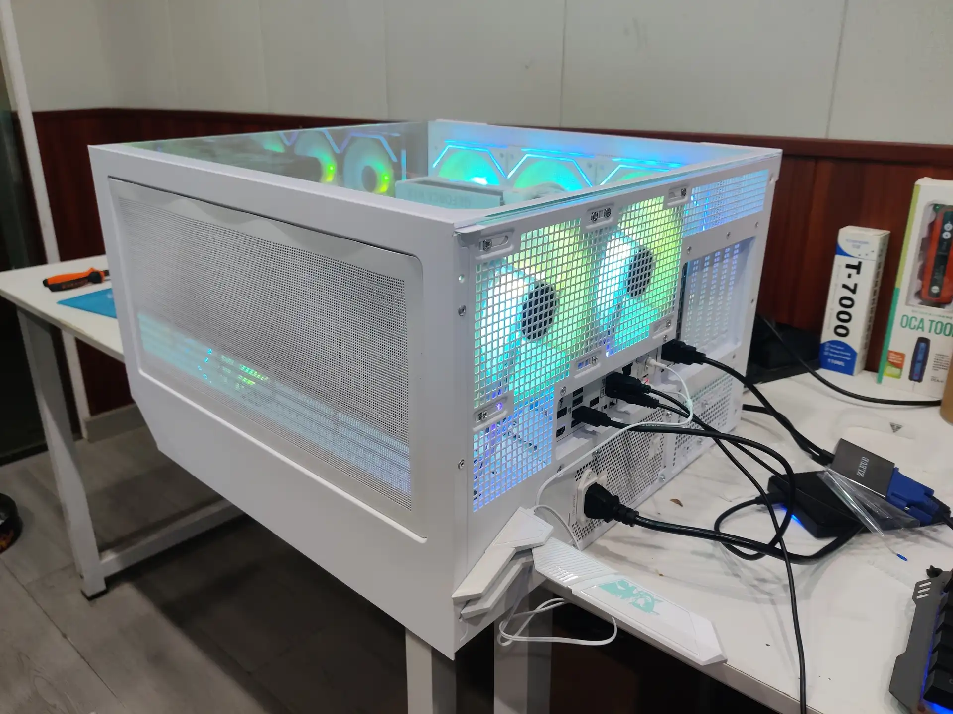 孝感电脑装机：顾客自购配件到店组装电脑