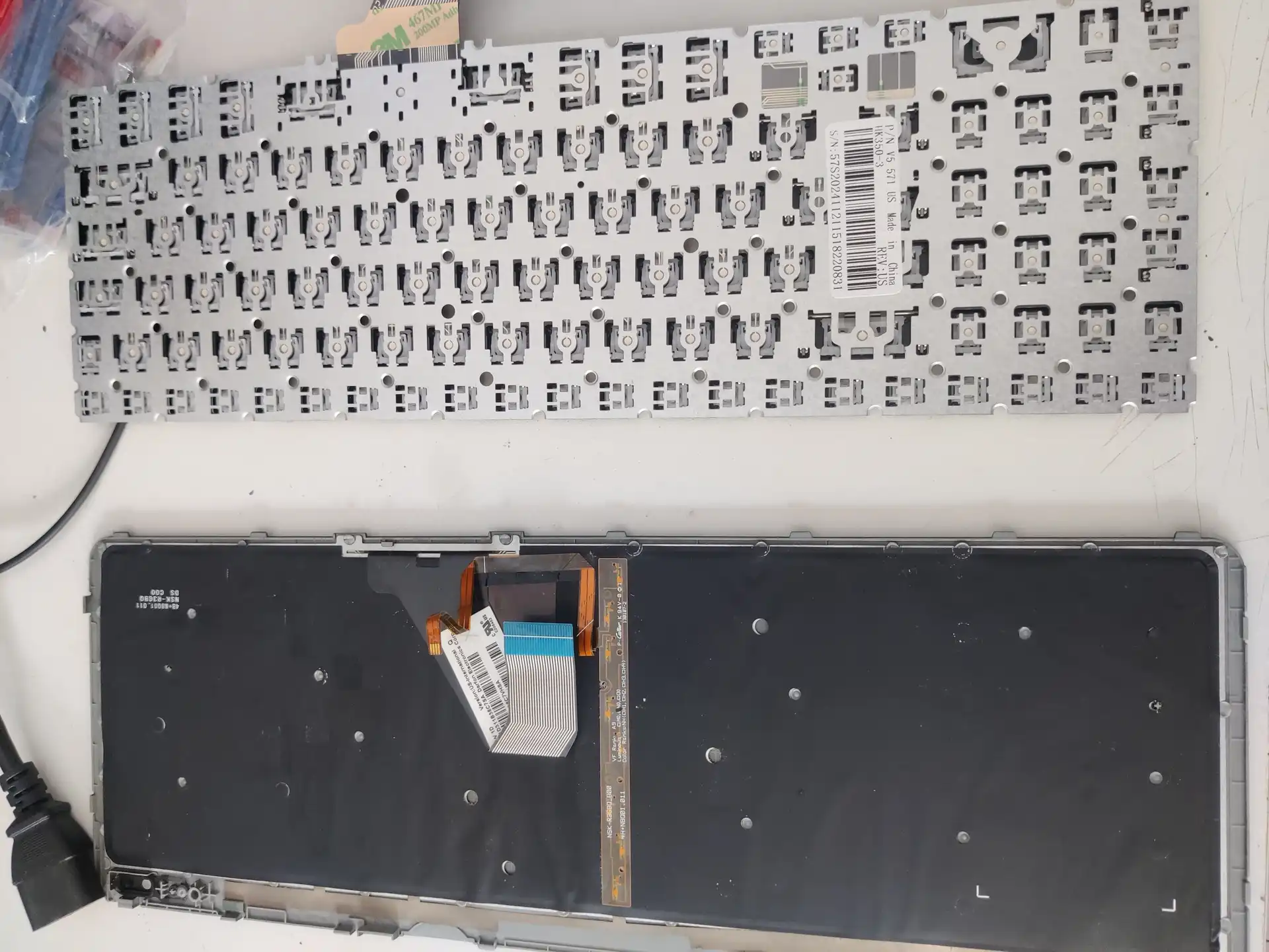 孝感宏碁Acer V5-571G笔记本电脑更换键盘和固态硬盘重装系统