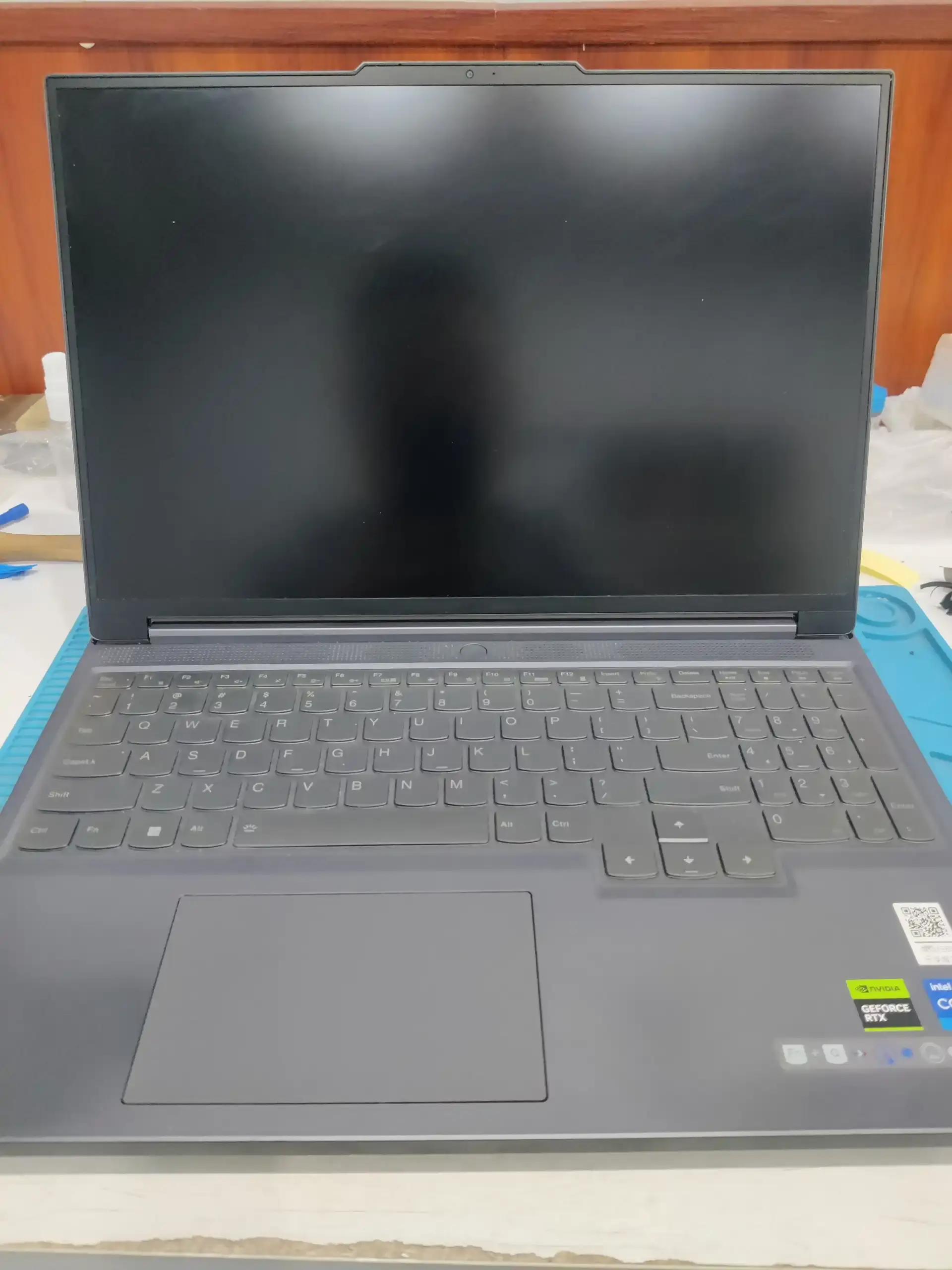 孝感联想拯救者Y7000P笔记本电脑清灰换硅脂全程当面操作