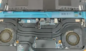 孝感机械革命笔记本电脑清灰换硅脂全程当面操作