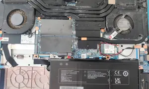 全程当面操作孝感游戏笔记本电脑清灰更换导热硅脂