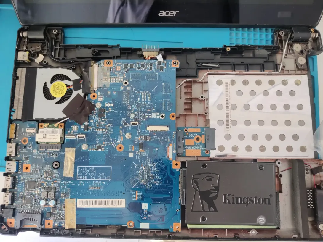 孝感宏碁Acer V5-571G笔记本电脑更换键盘和固态硬盘重装系统